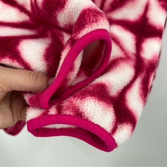 Patagonia Synchilla Tie Die Snap Pullover Pink Diamond - Picture 8 of 13